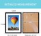 8x10 Picture Frame Set of 4,Black Photo Frame with Mat Display Pictures 5x7 or 8x10 Without Mat,PVC Glass,for Wall Home Office Décor